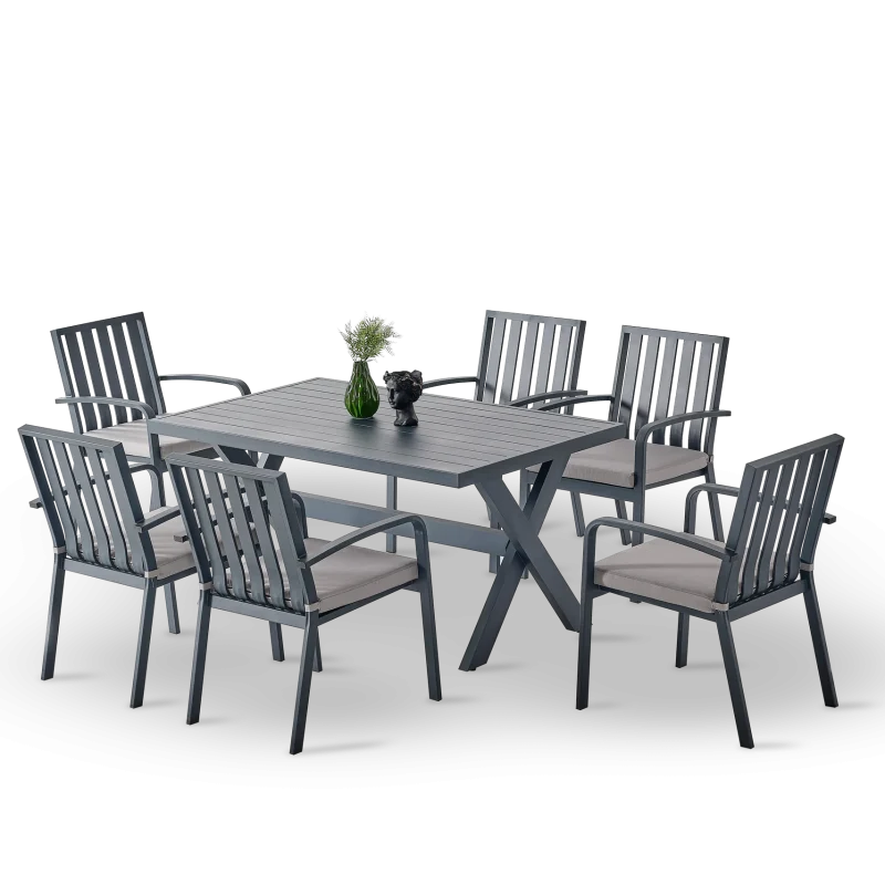 Venüs 6'lı - Gri / Antrasit